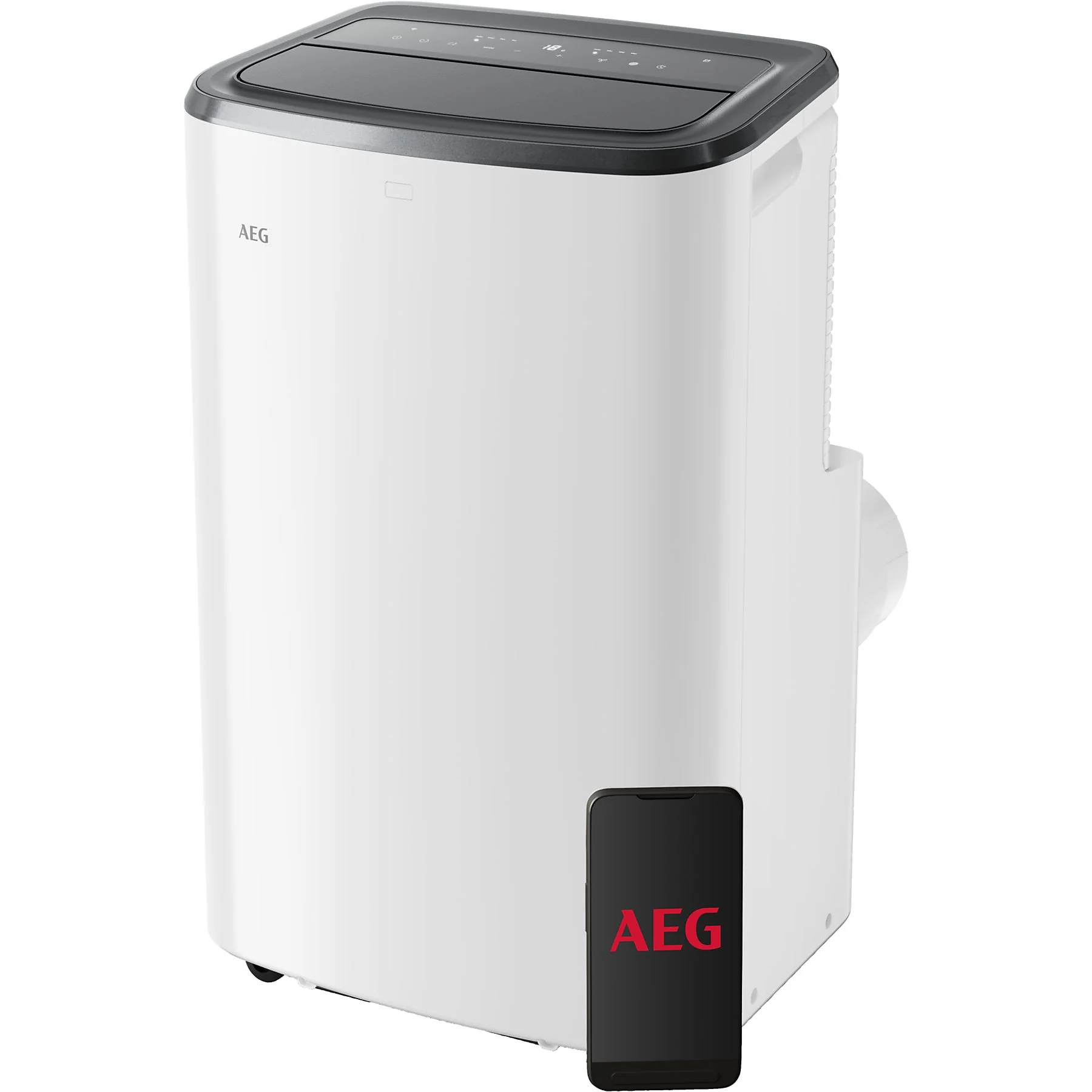 AEG AXP40U340CW Comfort 6000 Mobiles Klimagerat 14000 BTU Weiss 40 qm