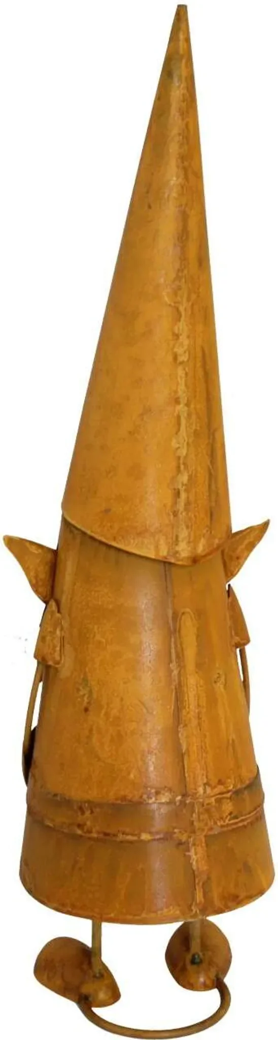 Edelrost Weihnachts-Wichtel mit Wackeleffekt – 48 cm