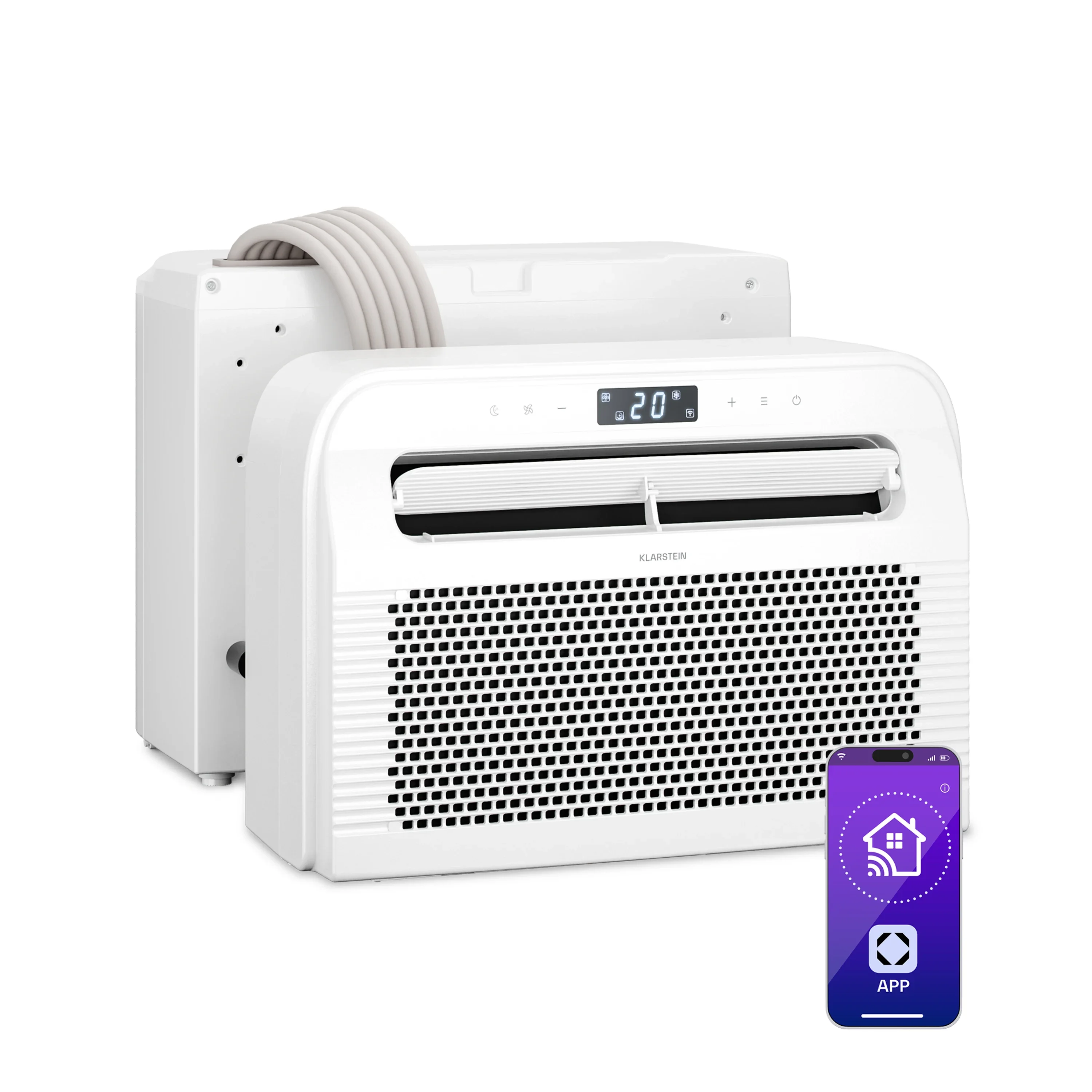 Chillavan Smart Split-Klimaanlage 5000 BTU für Wohnwagen Weiß