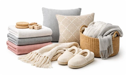 Textilien und Heimtextilien