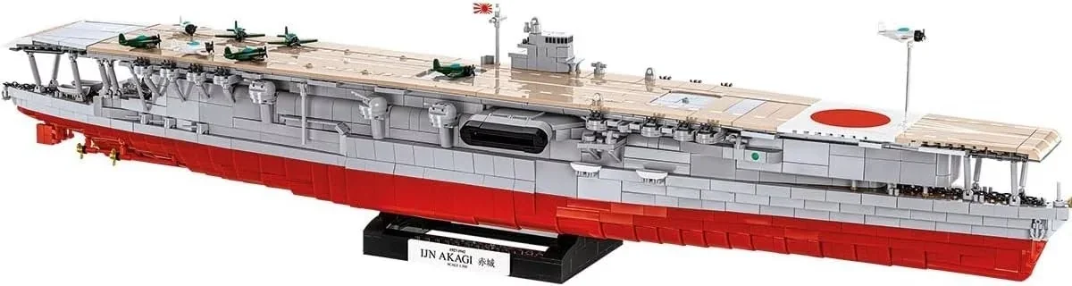 Cobi Akagi Flugzeugträger Klemmbausteine Schiff Modellbausatz