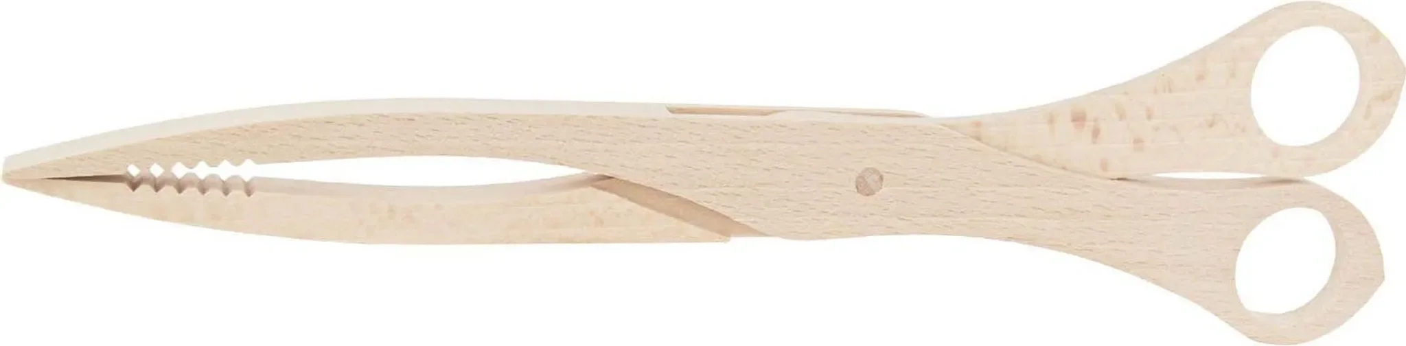 Gurkenzange aus Holz – Natur, 27 cm