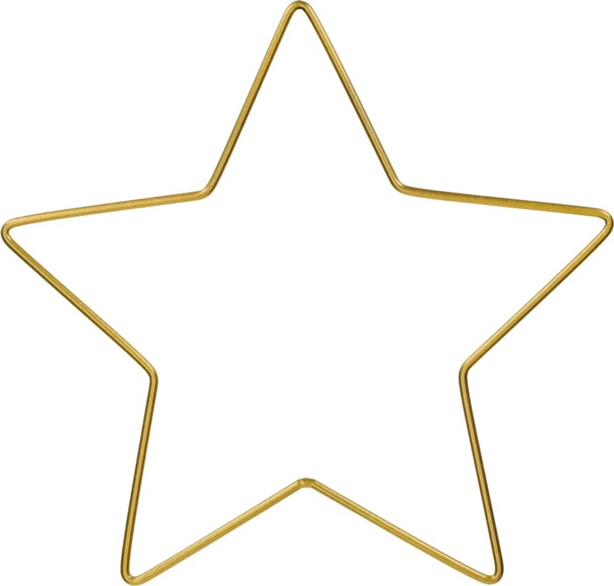 Metallstern – Gold, Ø 30 cm