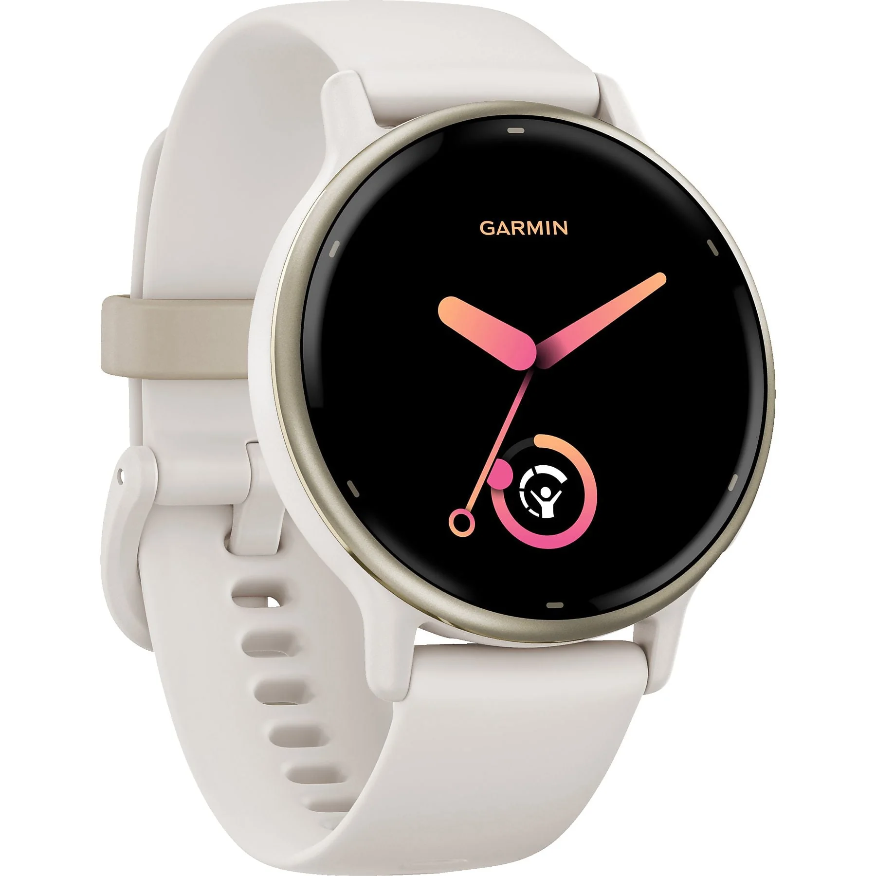 Garmin vivoactive 5 Music Smartwatch 20 mm Elfenbein Cremegold