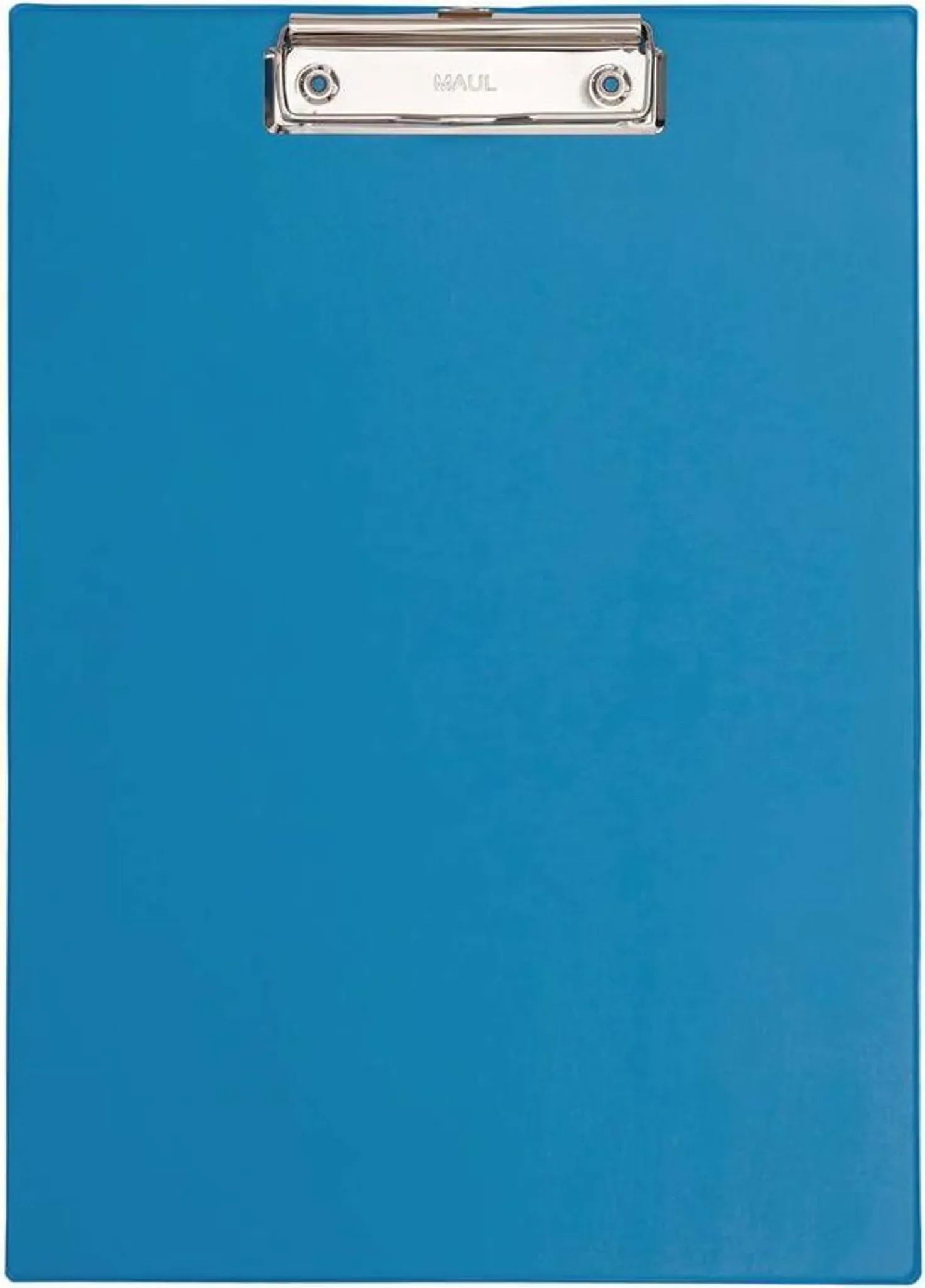 Klemmbrett DIN A4 Hochformat – Hellblau, PVC-Folienüberzug