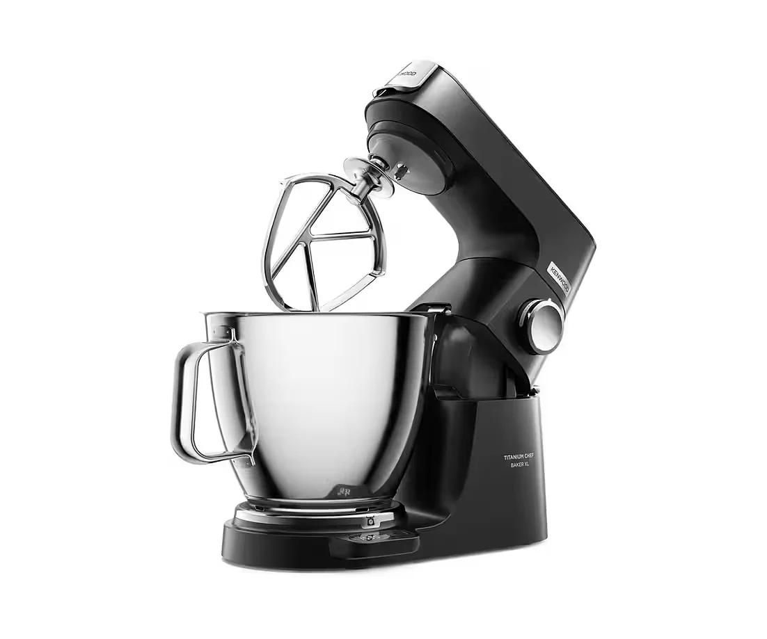 Küchenmaschine Titanium Chef Baker XL KVL85004BK Waage 1200 W schwarz