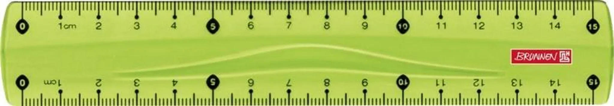 Lineal 15 cm – Farbe Kiwi