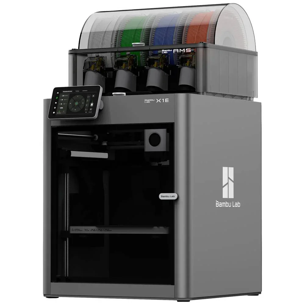 Bambu Lab X1E Combo 3D Drucker mit AMS Profi Hochleistung Praezision