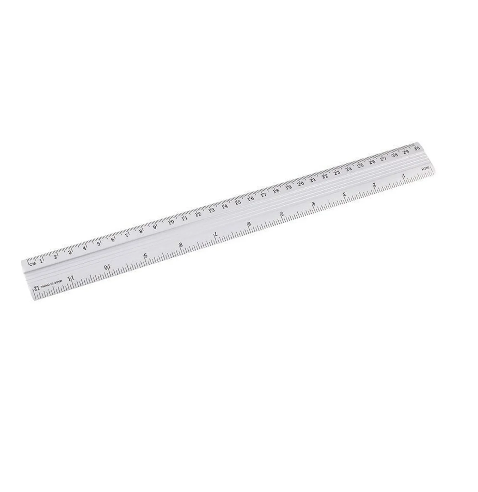 Lineal 30 cm – Aluminium, Silber