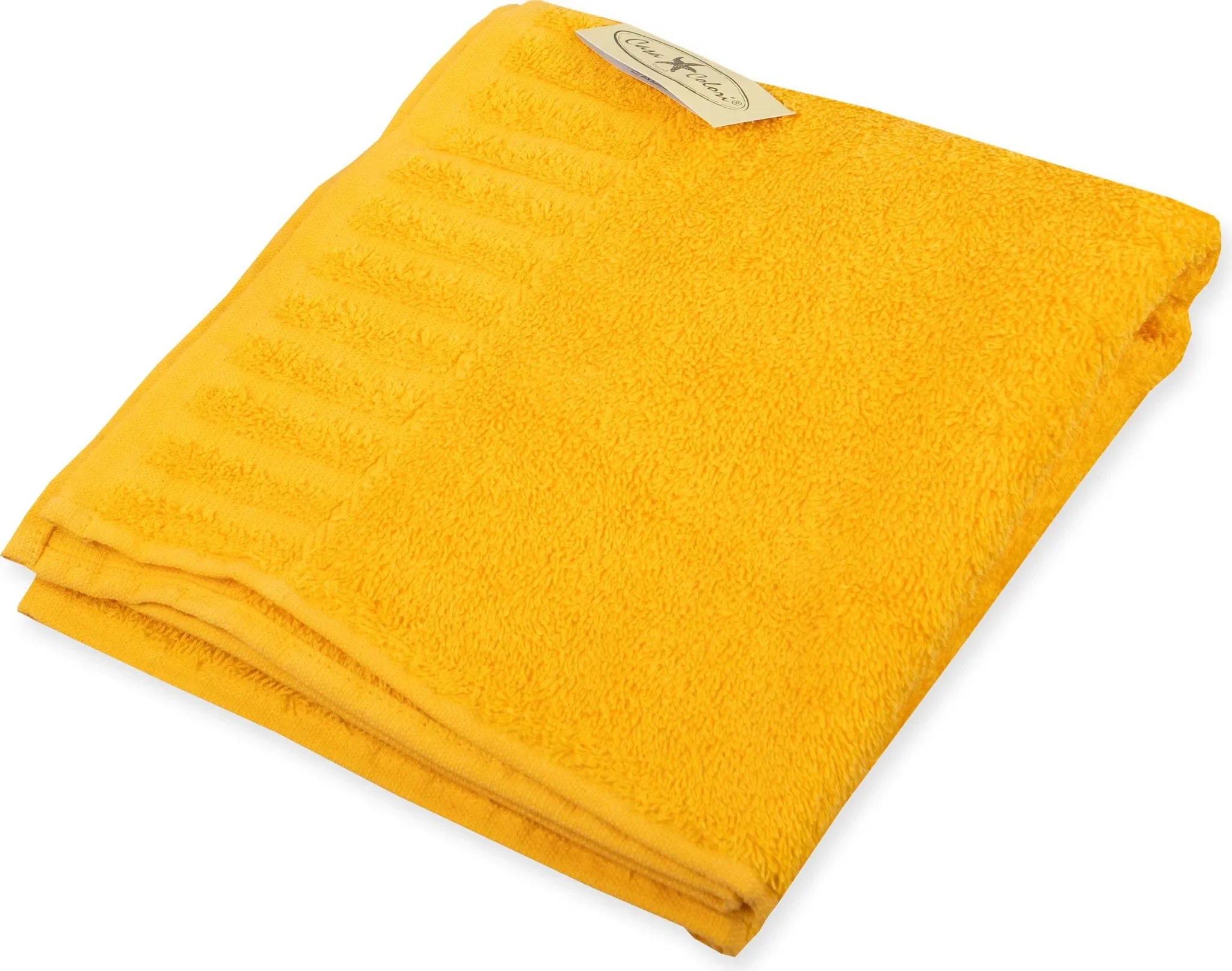 Frottier-Handtuch „Casa Colori“ – Gelb, 50 × 100 cm