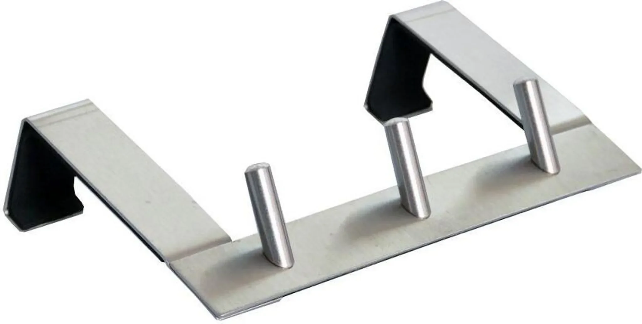 Türaufhänger mit 3 Haken – Edelstahl