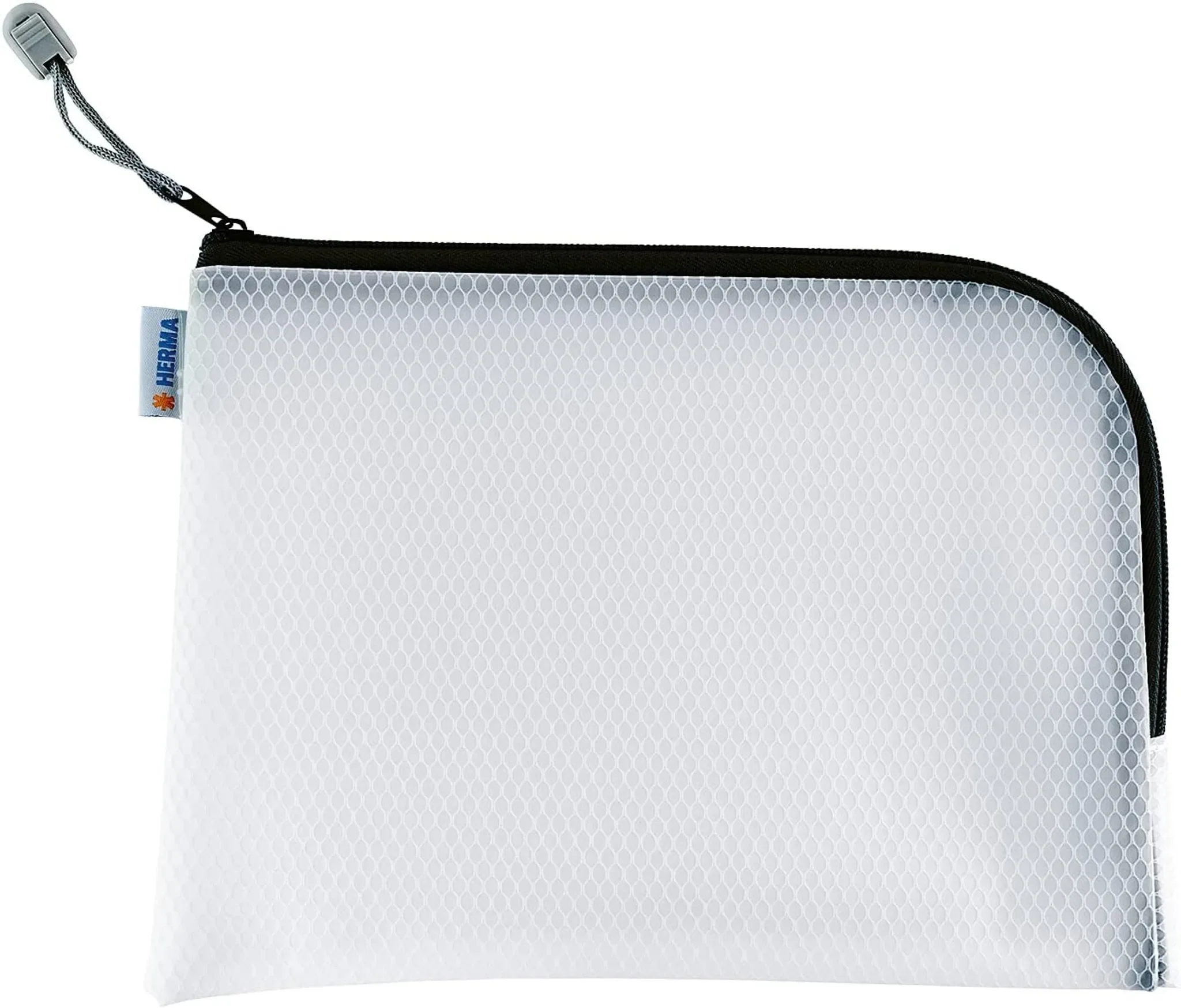 Reißverschlusstasche DIN A5 – Mesh Bags, Schwarz