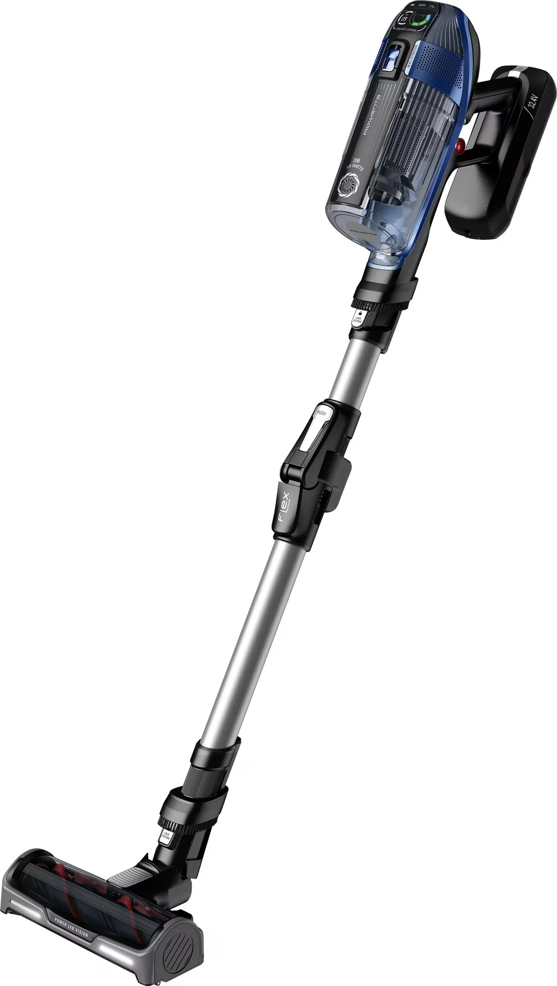Rowenta XForce Flex 1460 Akku Stabstaubsauger kabellos beutellos